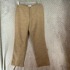 Guess Womens 29 Dress Pants Brown Straight Leg Mid Rise Vintage 90s